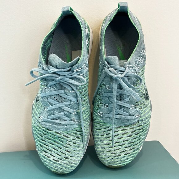 Nike Air Zoom Fearless Flyknit Mica Blue Green sneakers Shoes athletic Size 8 - Picture 5 of 14